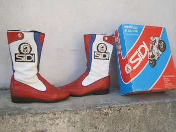 STIVALI MOTO STRADA SIDI "J.CECCOTTO" Tg 38 con scatola